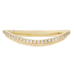 Load image into Gallery viewer, Diamond Curved Nesting Band
