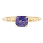 Load image into Gallery viewer, Violet Sapphire Pyramid Solitaire
