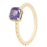 Load image into Gallery viewer, Violet Sapphire Pyramid Solitaire
