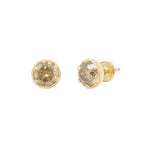 Load image into Gallery viewer, Savoy Green Diamond Studs
