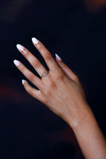 Load image into Gallery viewer, Black Diamond Little Luck Ring
