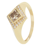 Load image into Gallery viewer, Champagne Deco Signet
