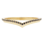 Load image into Gallery viewer, Black Diamond Stepped Nesting Band
