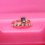 Load image into Gallery viewer, Grape Garnet Solitaire
