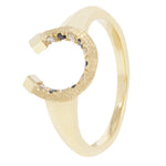 Load image into Gallery viewer, Black + White Little Luck Ring
