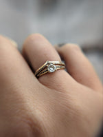 Load image into Gallery viewer, Black Diamond Stepped Nesting Band
