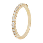 Load image into Gallery viewer, French Set Diamond Half Eternity

