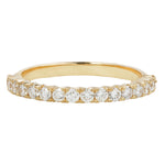 Load image into Gallery viewer, French Set Diamond Half Eternity
