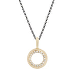 Load image into Gallery viewer, Circle Pane Necklace
